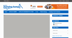 Desktop Screenshot of katalog-kempu.cz